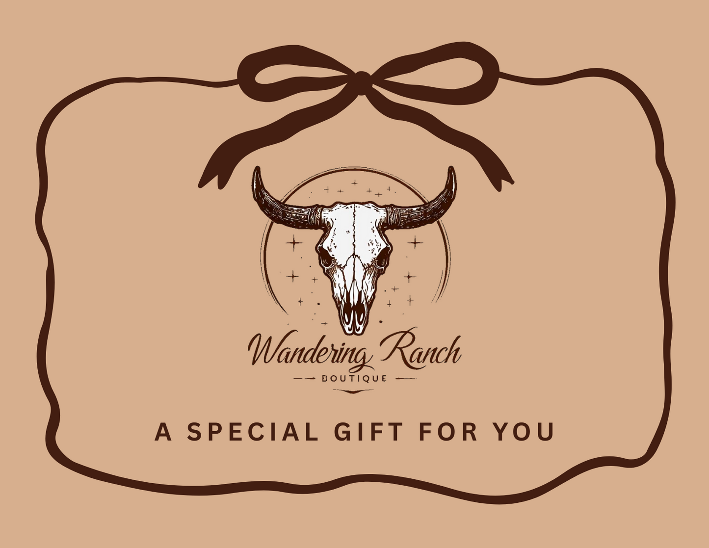 Wandering Ranch Boutique Gift Card